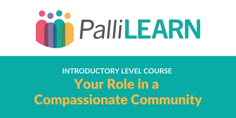 Your role in a Compassionate Community 