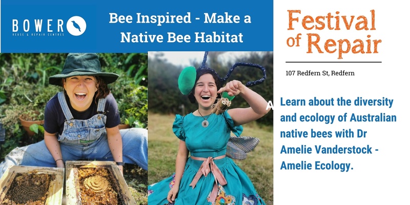 Make a native bee hive