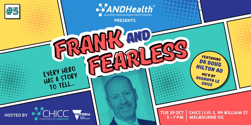 Frank and Fearless with Dr Doug Hilton AO