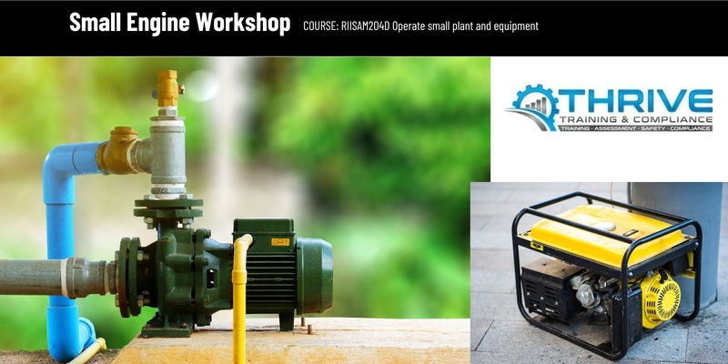 Small Engine & Water System Maintenace Workshop No.2