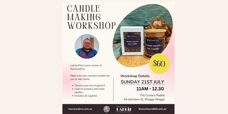 Candle Making Workshop with Murrawalirra