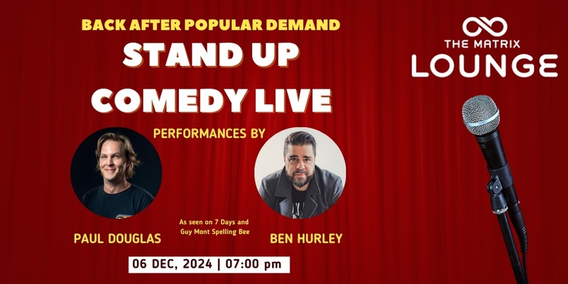 Stand up comedy - Live at The Matrix Lounge