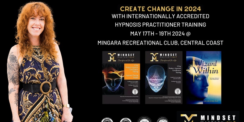 Internationally Accredited Modern Hypnosis Training - Online & Face-to-Face - May 2024
