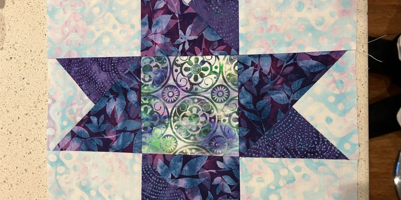 Sew a Spinning Star Quilt Block - Beginner Sewing Class