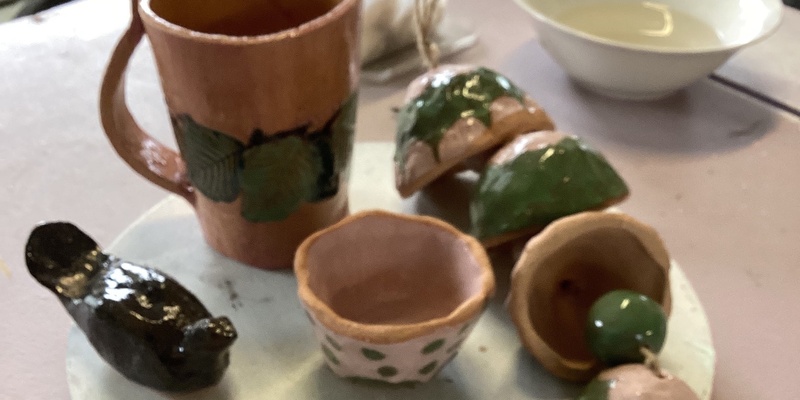 Wednesday Early afternoon Pottery 1 to 3pm