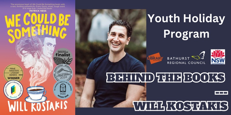 Youth Holiday Program - Behind the Books | Will Kostakis Meet and Greet and Writing Workshop. Ages 14+