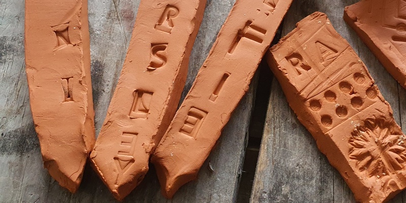 Creative Clay Garden Markers