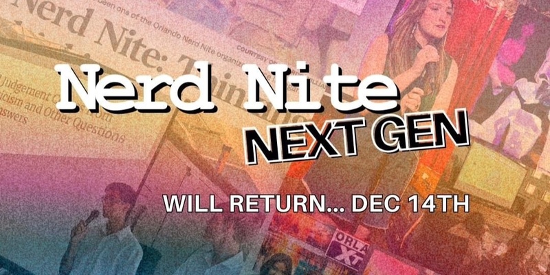 Nerd Nite Next Gen 