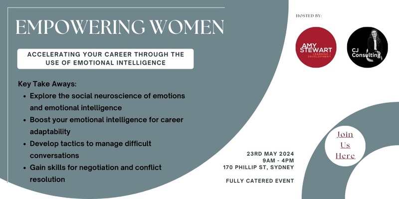 Empowering Women - Accelerating your career through the use of Emotional Intelligence