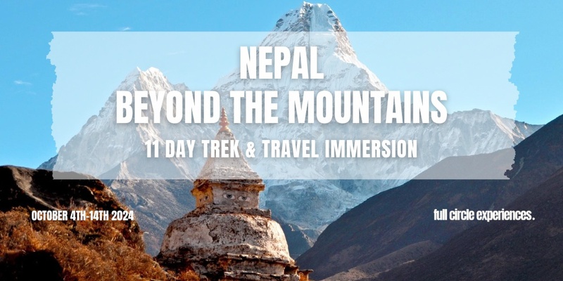Online Webinar - Nepal October Trip