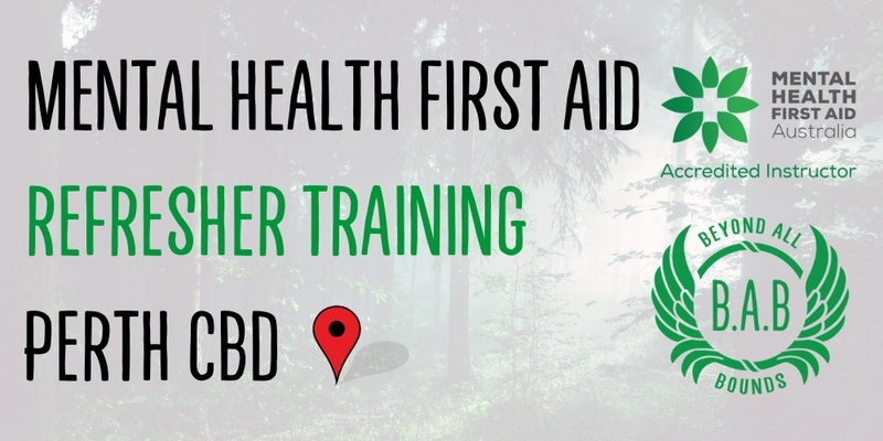 Standard Mental Health First-Aid Refresher