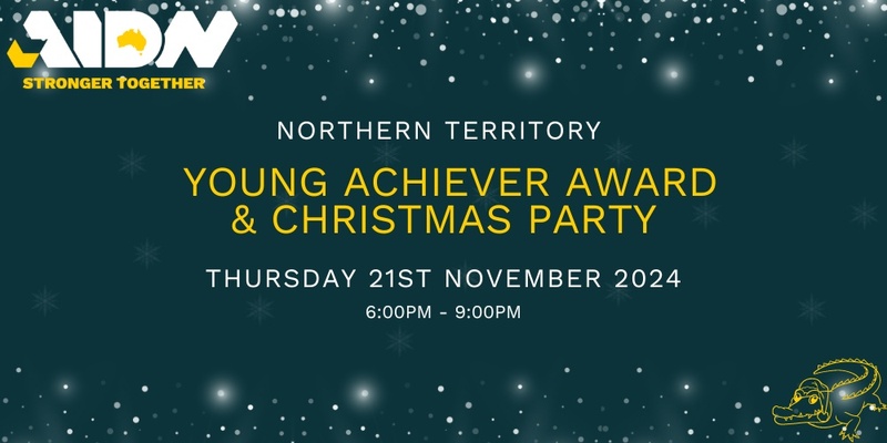 AIDN NT Christmas Party and Young Achiever Award