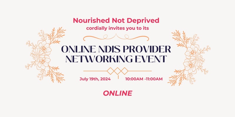 ONLINE | NDIS Connect, Collaborate and Elevate
