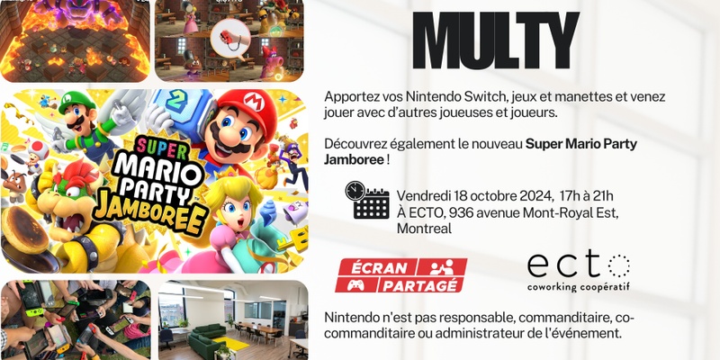 MULTY 1 - Multijoueur local et playtests