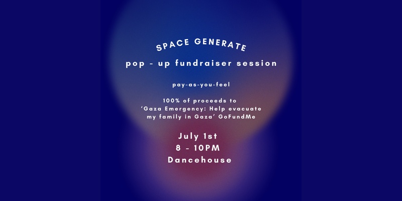Space Generate Pop-Up Fundraiser Session