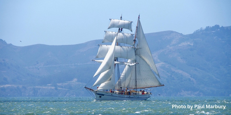 Independence Day Day Sail on brigantine Matthew Turner