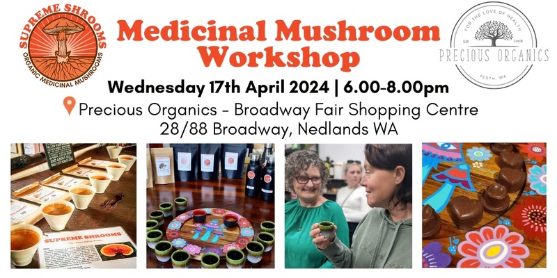 Medicinal Mushrooms Workshop - Nedlands