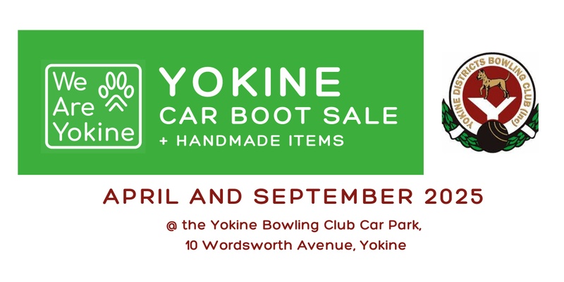 2025 - Yokine Car Boot Sale  - Seller Registration