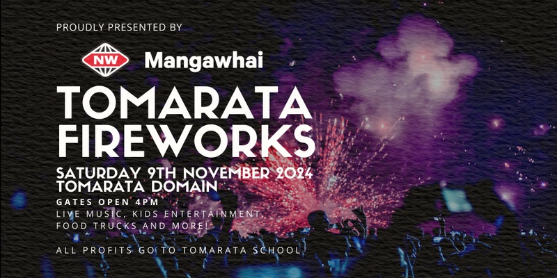 Tomarata Fireworks 2024