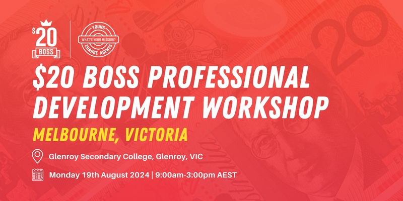 $20 Boss Funded Professional Development Workshop | Melbourne | Glenroy