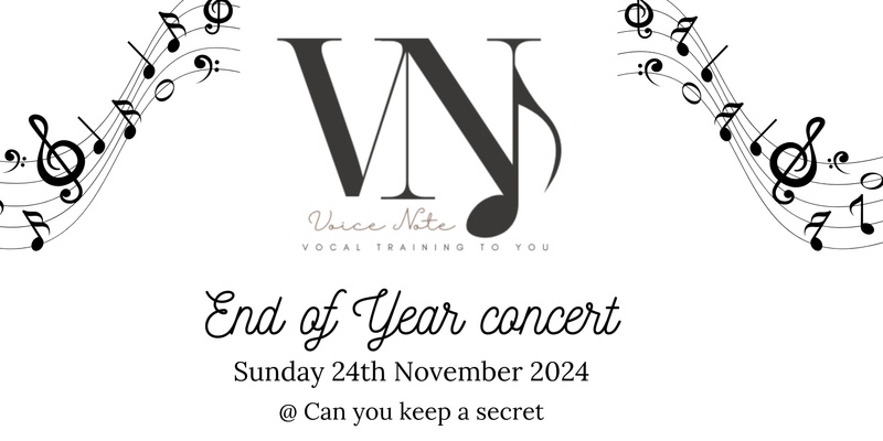 Voice Note’s End of Year Concert