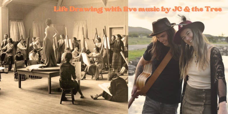 Life Drawing with live music by JC & The Tree