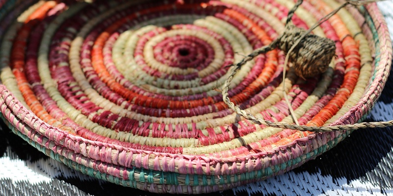 Traditional basket weaving with Waabii Chapman-Burgess January 27