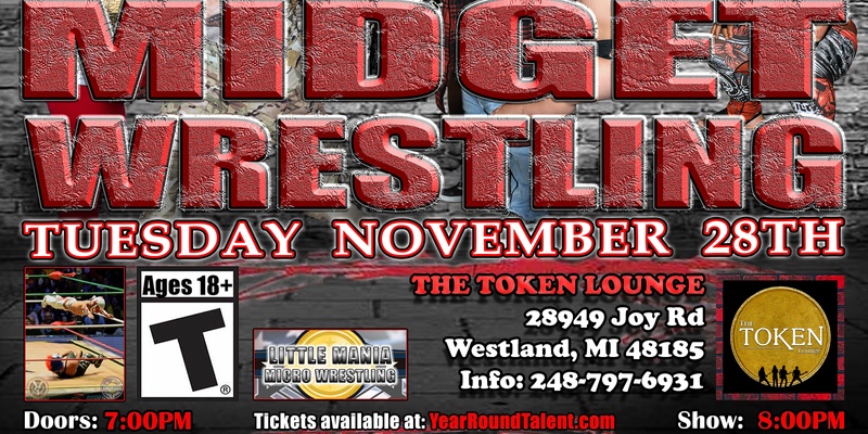 Westland, MI - Micro-Wresting All * Stars: Little Mania Rips Through the Ring!