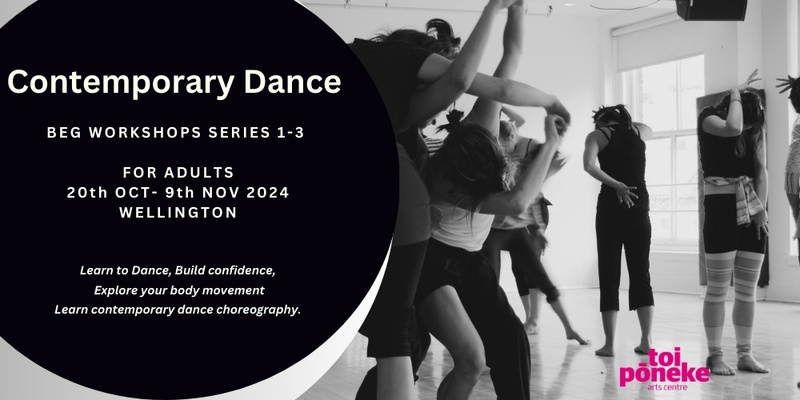 Contemporary Dance for Adults Wellington Workshop Series 1 - 3