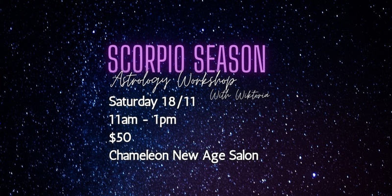 Scorpio Season Astrology Workshop
