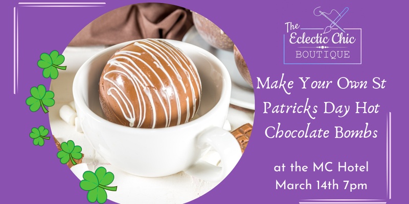 Make Your Own St Patricks Day Hot Chocolate Bombs