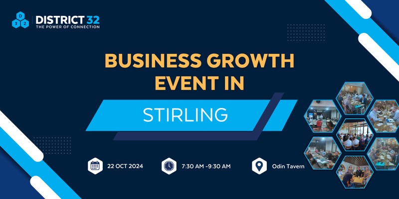 District32– Business Networking Perth- Stirling (Balcatta)  - Tue 22 Oct