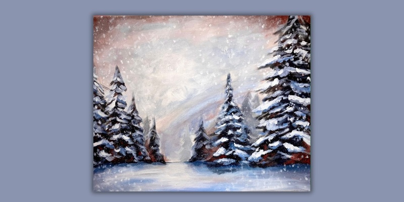 Create and Learn Acrylic Painting: How to Paint Trees
