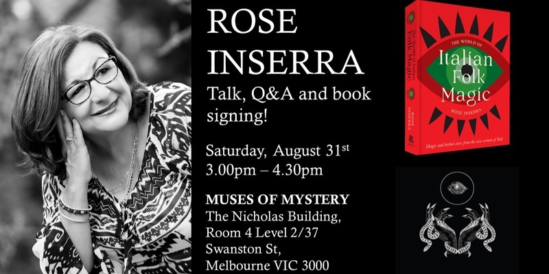 Rose Inserra - Author Talk, Q&A & Signing