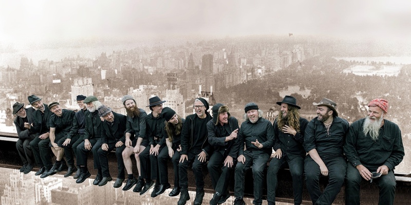 The Spooky Men's Chorale in concert at the Mallacoota Mudbrick Pavilion