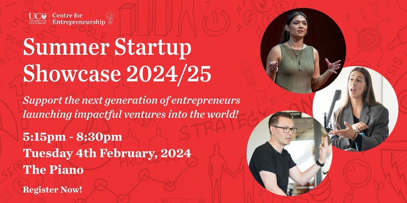 UCE Summer Startup Showcase 2024/25