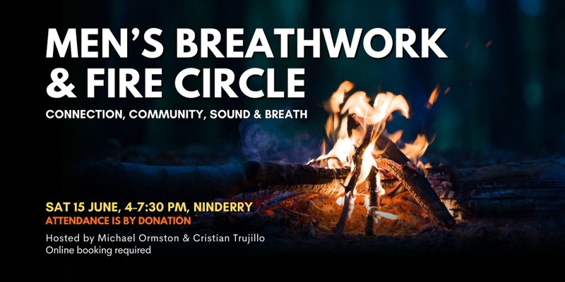 Men's Breathwork & Fire Circle - By Donation