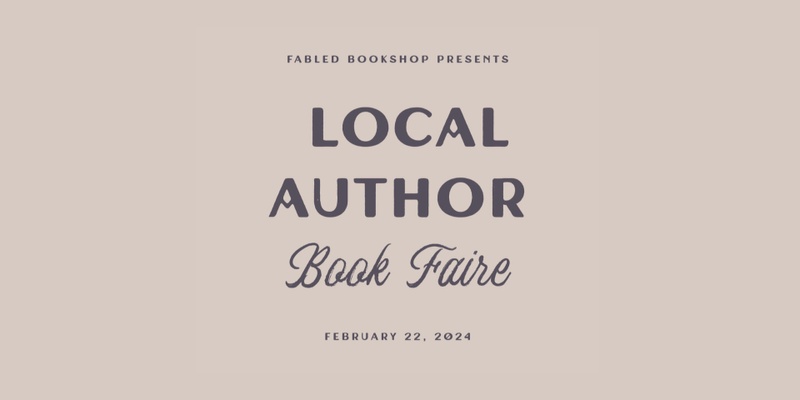 2024 Local Author Book Faire