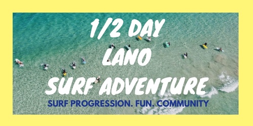 1/2 DAY LANCELIN SURF ADVENTURE - 6th April