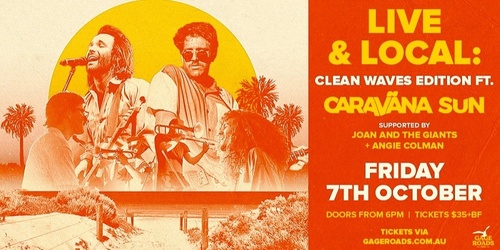 Live Local Clean Waves Edition ft. Caravana Sun Humanitix