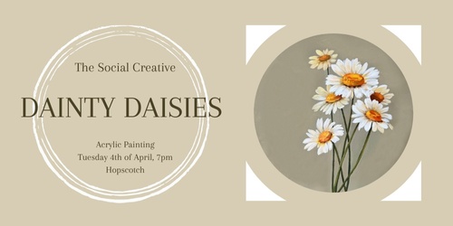 Dainty Daisy Painting