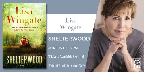 Lisa Wingate Discusses Shelterwood | Humanitix