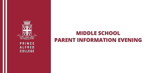 2024 Middle School Parent Information Evening Humanitix   XgzO9l8cRdidJbYcb8ef