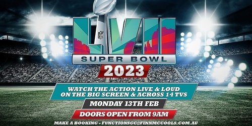 Finn McCool's Fortitude Valley Super Bowl Tailgate Party 2023