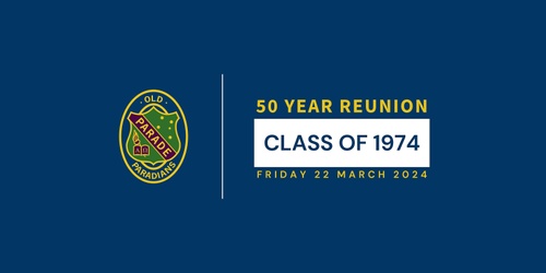 50 Year Reunion (Class Of 1974) | Humanitix