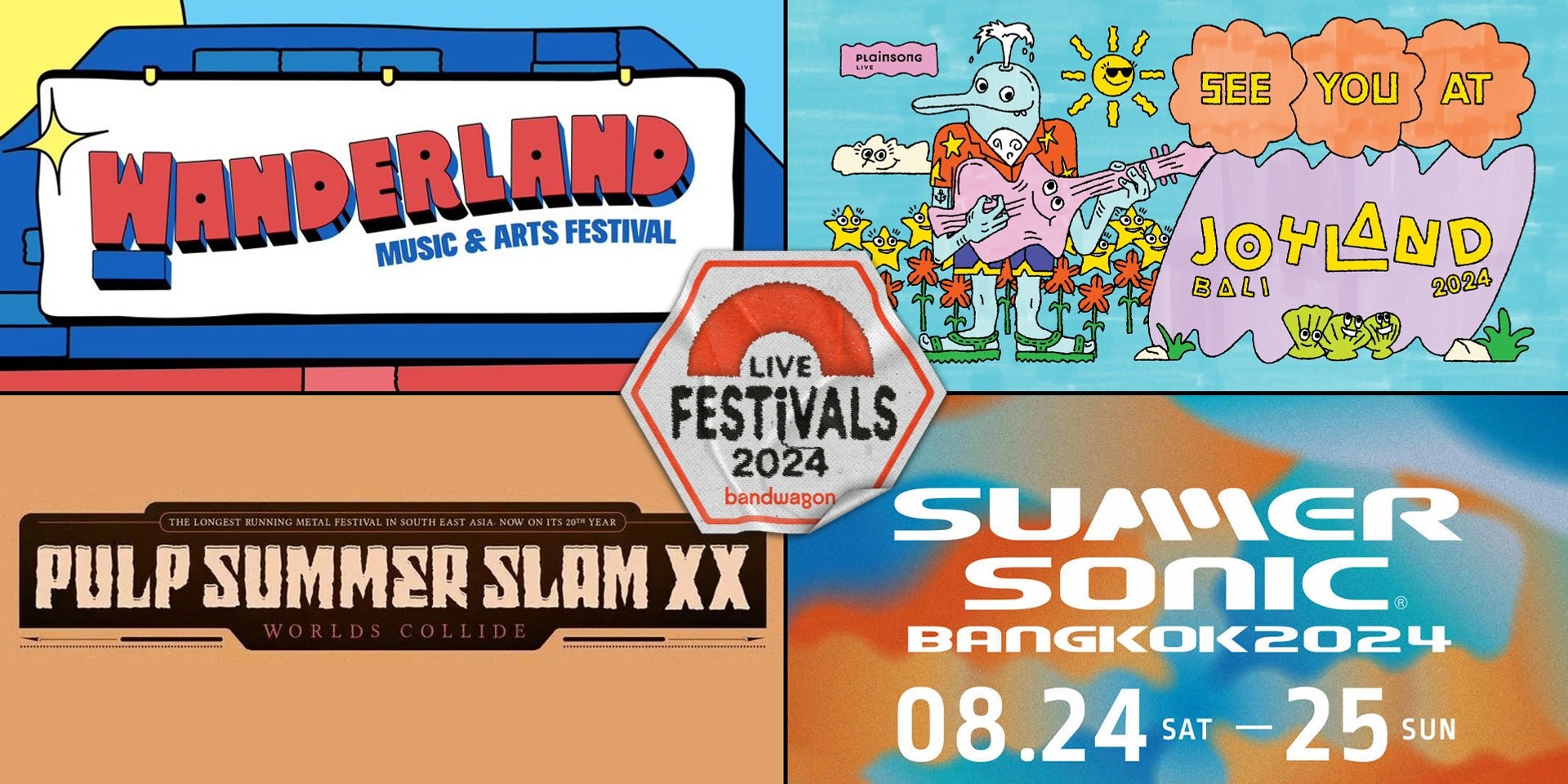 Bandwagon's Guide to Festivals in Asia this 2024