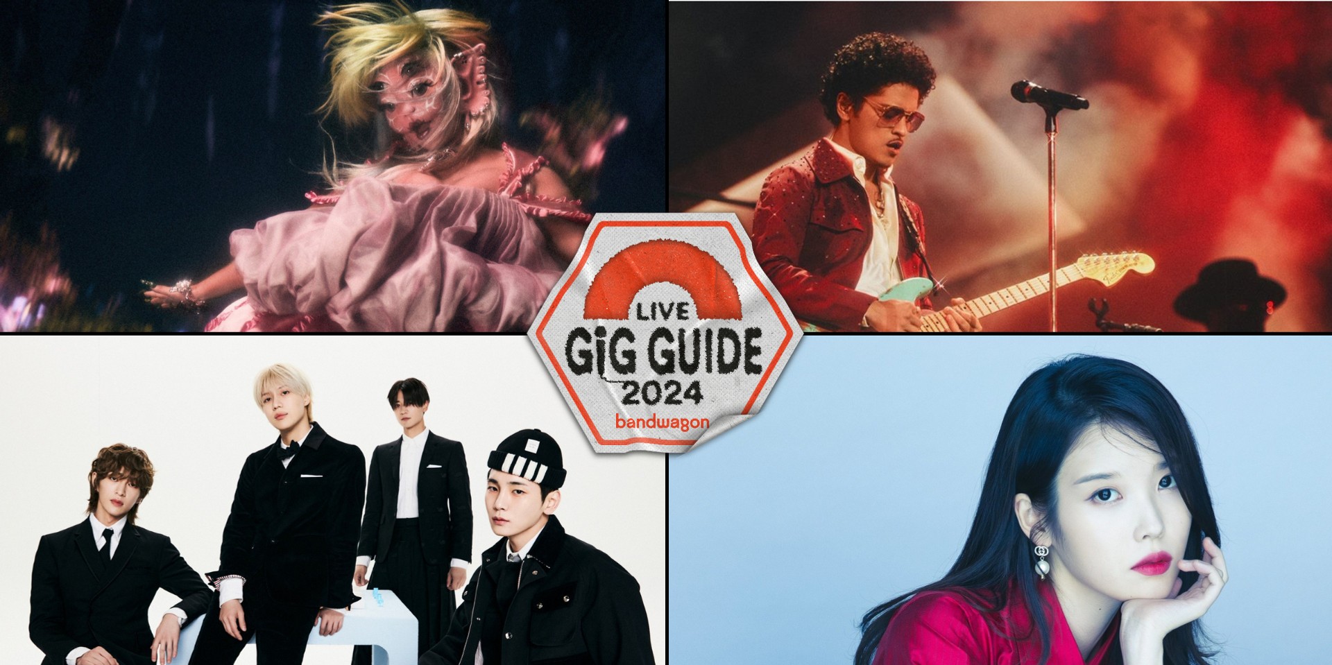 Bandwagon's guide to concerts and gigs to check out in Singapore in 2024 — Bruno Mars, IU, Melanie Martinez, SHINee, and more