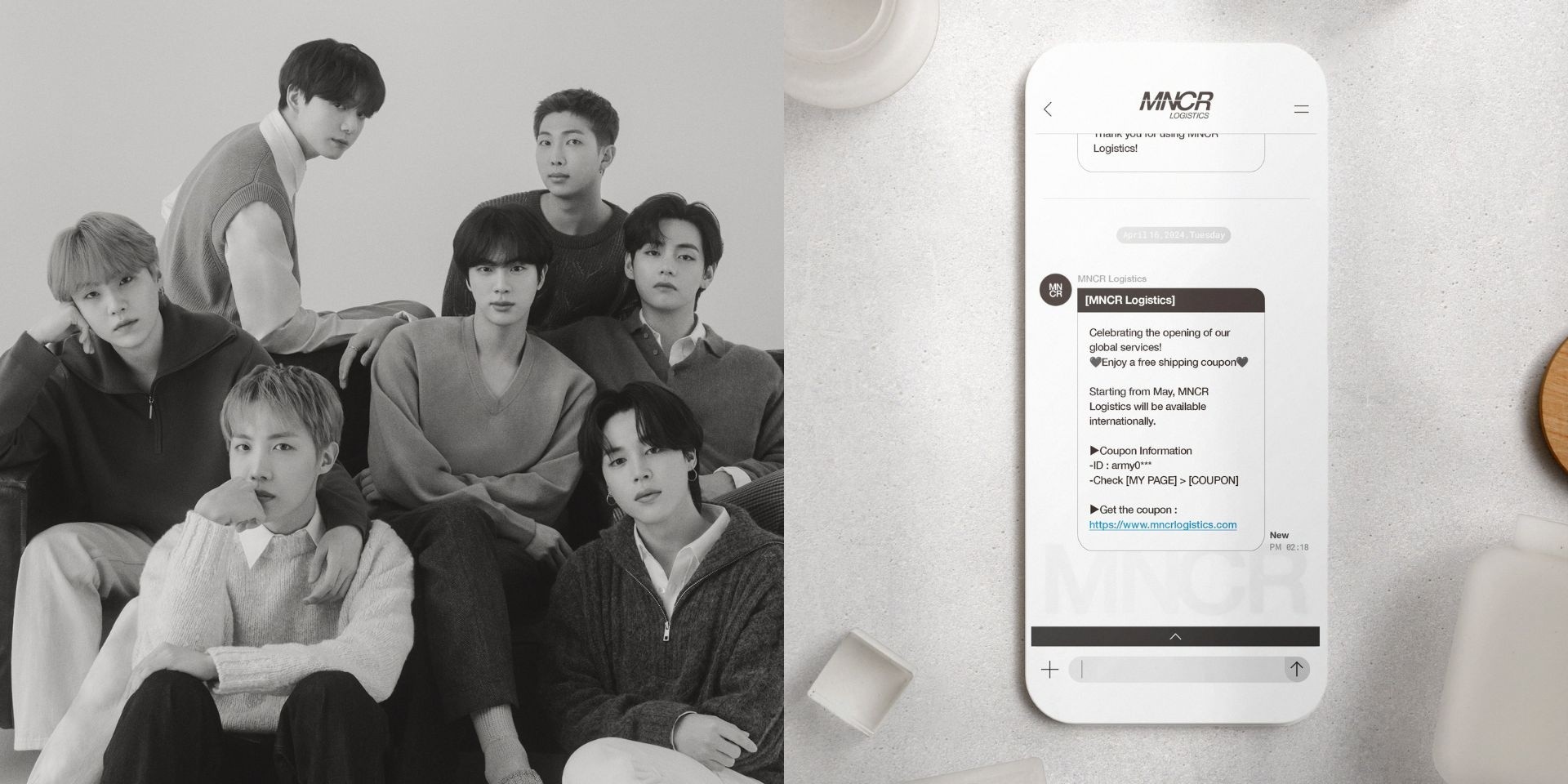 BTS POP-UP: MONOCHROME to open in Seoul, Manila, Jakarta, Bangkok, LA, Tokyo