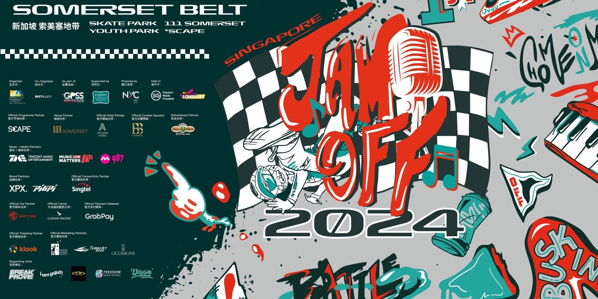 'JAM OFF 2024' the ultimate cross-culture extravaganza debuts in Singapore