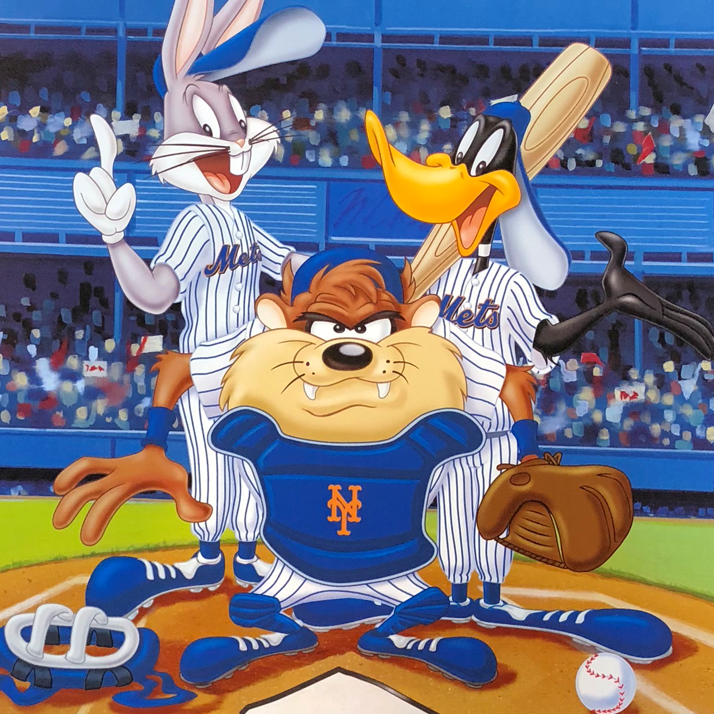 New York Mets Looney Tunes Bugs Bunny Baseball Jersey - Kokfashion